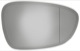 Spiegelglas, Außenspiegel rechts 13310228 (1069776) - Saab 9-5 (2010-)