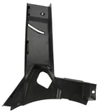 Interior panel C-pillar left black