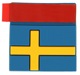 Emblem Swedish flag  (1070318) - universal 