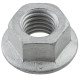 Lock nut all-metal with Collar with metric Thread M12 985938 (1070371) - Volvo universal ohne Classic