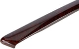 Trim moulding, door panel rear left walnut