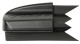 Wiper blade for Windscreen non-heated with integrated Window cleaning system Kit for both sides