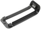 Cover, Safety belt upper B-pillar grey