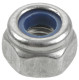Lock nut with plastic-insert self-locking M4 Stainless steel  (1072307) - universal 