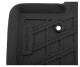 Floor accessory mats Rubber black (offblack) consists of 4 pieces