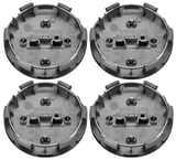 Wheel Center Cap black Original accessories for Genuine Light alloy rims Kit