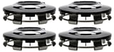Wheel Center Cap black Original accessories for Genuine Light alloy rims Kit