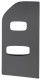 Interior panel Dashboard Ignition lock charcoal 39886877 (1073947) - Volvo XC60 (-2017)