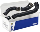 Ladeluftschlauch Silikon schwarz Satz