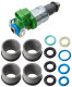 Injection valve Cylinders 1-4 12801656 (1074527) - Saab 9-3 (2003-)