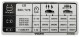 Information sign Wheel pressure default Filling lid 30734548 (1074643) - Volvo S60 (-2009), V70 P26 (2001-2007)