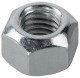 Lock nut all-metal without Collar with metric Thread M12 Zinc-coated  (1074651) - universal ohne Classic