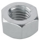 Lock nut all-metal without Collar with metric Thread M12 Zinc-coated