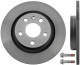 Brake disc Rear axle non vented 32300124 (1074856) - Volvo XC40/EX40