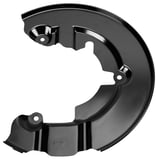 Splash panel, Brake disc left Front axle