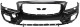 Bumper cover front painted black sapphire metallic 39883948 (1076260) - Volvo XC70 (2008-)