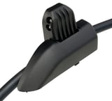 Nozzle, Windscreen washer left for Windscreen not heatable