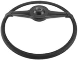 Steering wheel leather-covered Premium quality