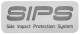 Information sign SIPS - Side Impact Protection System 3536465 (1077426) - Volvo 850, 900