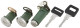 Lock cylinder kit for Driver door for Passenger door for Tailgate 3 -piece  (1078378) - Volvo 700, 900