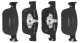 Brake pad set Front axle 32373174 (1079149) - Volvo S60, V60, V60 CC (2019-), S90, V90 (2017-), V90 CC, XC60 (2018-)
