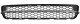Radiator grill with honeycomb grid black front lower 30790176 (1079399) - Volvo S80 (2007-)