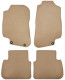 Floor accessory mats Velours beige consists of 4 pieces  (1079490) - Saab 9-5 (-2010)