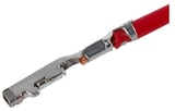 Kabel Reparatursatz Flachstecker Typ C Silber