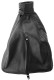 Gear lever gaiter black Leather  (1080332) - Volvo 164, 200