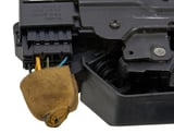 Tailgate lock with one step release examined used part