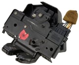 Tailgate lock with one step release examined used part