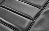 Upholstery Rear seat black for the entire back seat