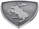 Emblem Ferrari moose (3D) 62 mm 76 mm