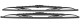 Wiper blade for Windscreen Kit for both sides 31276592 (1081561) - Volvo 850, C70 (-2005), S70, V70 (-2000), V70 XC (-2000)