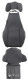 Comfort upholstery for integrated children seat Rear seat outer 31435515 (1081842) - Volvo S90, V90 (2017-), V90 CC, XC60 (2018-)