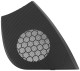 Lautsprecherverkleidung Armaturenbrett links schwarz 5550827 (1082225) - Saab 9-5 (-2010)