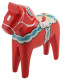 Toy Wood Dala horse / Dala häst red  (1082593) - universal 