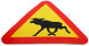Plate Elk Warning