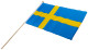 Banner Swedish flag