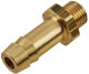 Connector stud, Fuel pump Inlet 9 mm straight