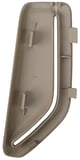Cover, Safety belt left B-pillar beige