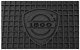 Floor accessory mats Rubber black 1800 for both sides