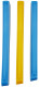 Clip-Dekorstreifen, Kühlergrill blau-gelb Satz