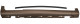 Sill plate right narrow terra bronze 31299927 (1082927) - Volvo C30