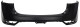 Bumper cover rear to be painted 39814451 (1083214) - Volvo V40 Cross Country