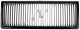 Radiator grill without Rod without Emblem silver 1312656 (1083342) - Volvo 200