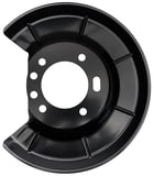 Splash panel, Brake disc fits left and right Rear axle