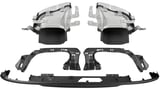 Tailpipe trim left / right Kit