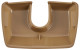 Cover cap, interior mirror Rearview mirror Headliner beige