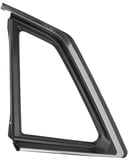 Zierleiste, Verglasung Dreiecksfenster, hinten links 1255802 (1084513) - Volvo 200